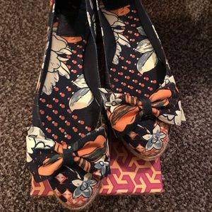 Tory Burch Tamsin Espadrille - Blue 9M